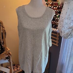 Chico's Light Gray Women's Tank Top